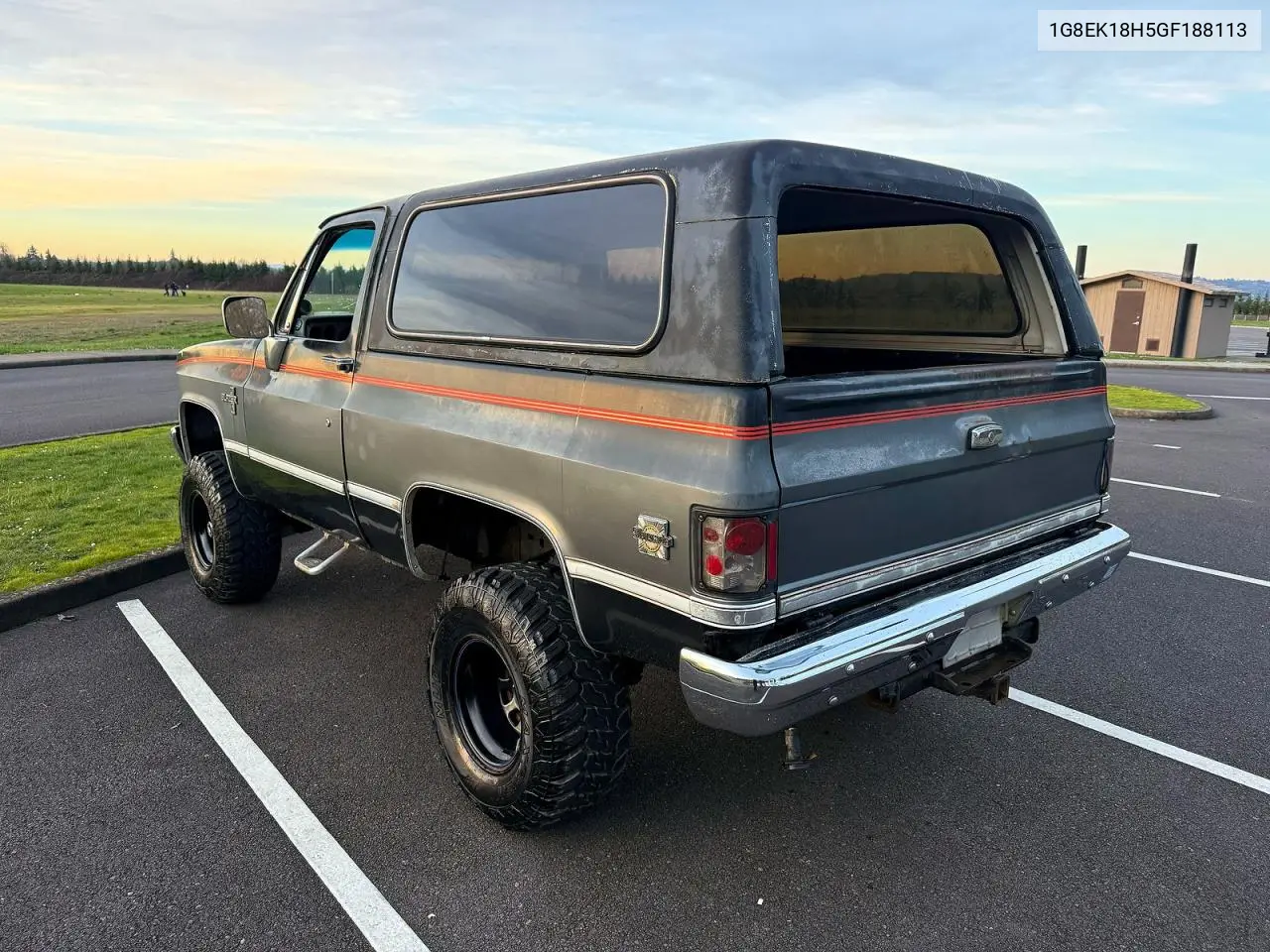 1986 Chevrolet Blazer K10 VIN: 1G8EK18H5GF188113 Lot: 48020296