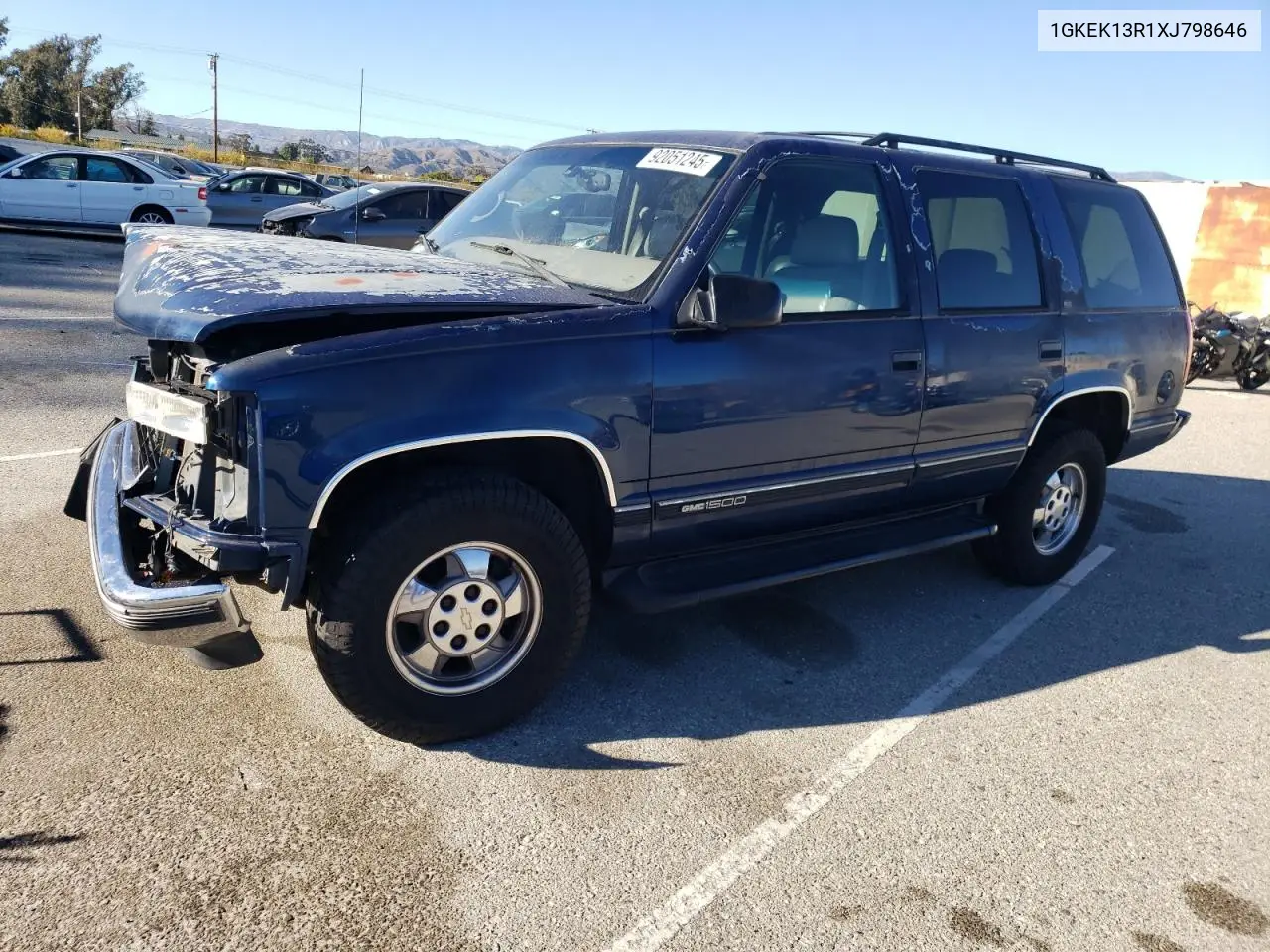 1GKEK13R1XJ798646 1999 GMC Yukon