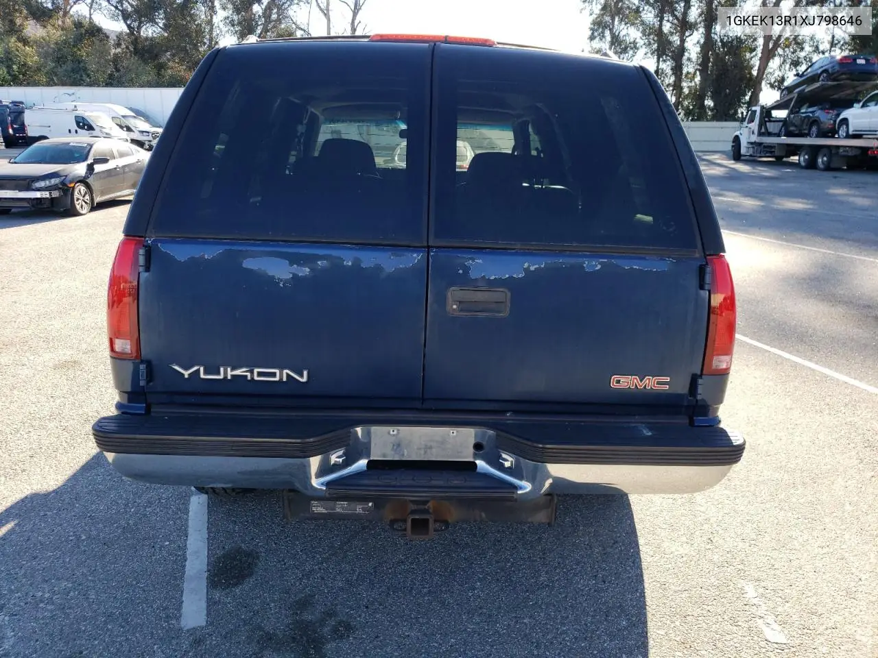 1GKEK13R1XJ798646 1999 GMC Yukon