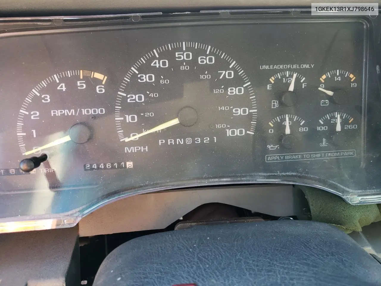 1GKEK13R1XJ798646 1999 GMC Yukon