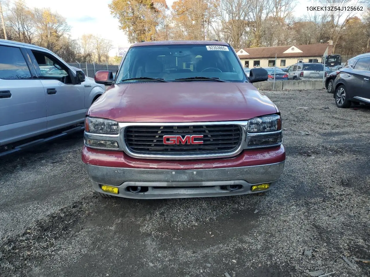1GKEK13Z54J125662 2004 GMC Yukon