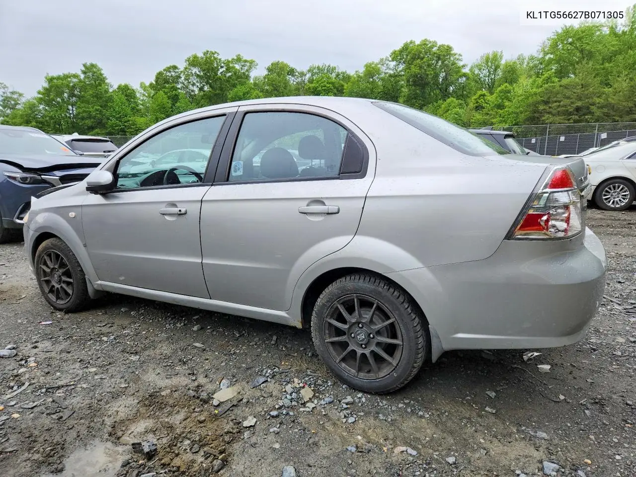 2007 Chevrolet Aveo Lt VIN: KL1TG56627B071305 Lot: 52689086