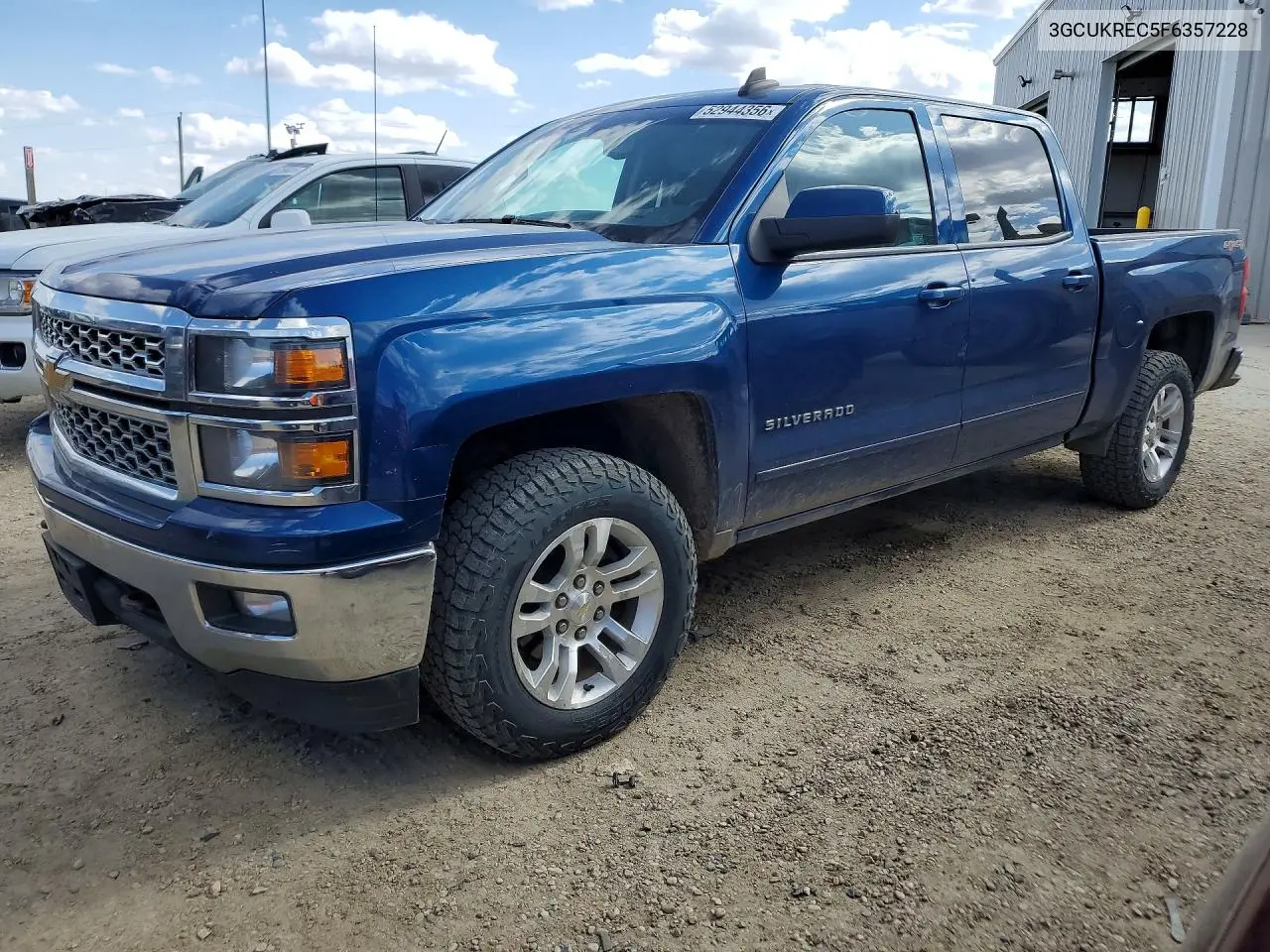 3GCUKREC5FG357228 2015 Chevrolet Silverado K1500 Lt