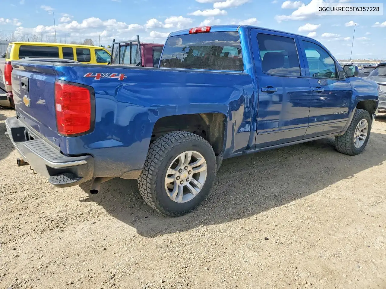 3GCUKREC5FG357228 2015 Chevrolet Silverado K1500 Lt