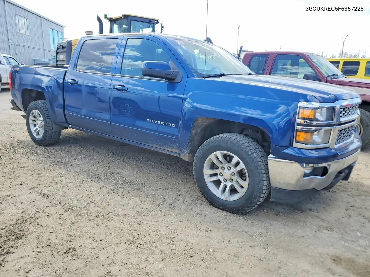 3GCUKREC5FG357228 2015 Chevrolet Silverado K1500 Lt