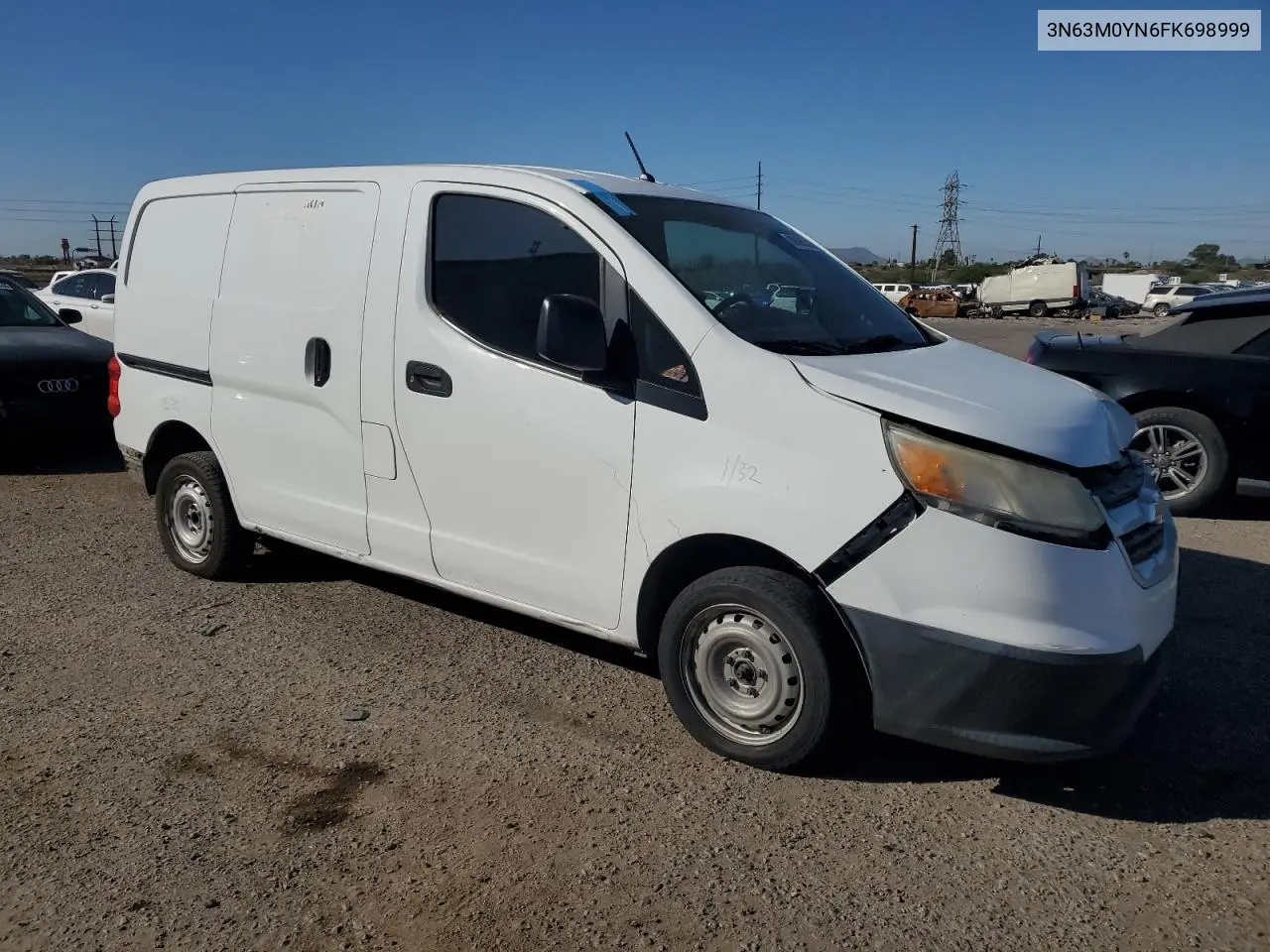 3N63M0YN6FK698999 2015 Chevrolet City Express Ls