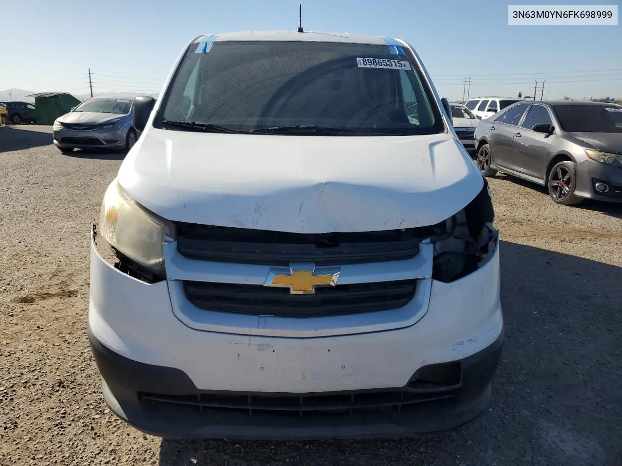 3N63M0YN6FK698999 2015 Chevrolet City Express Ls