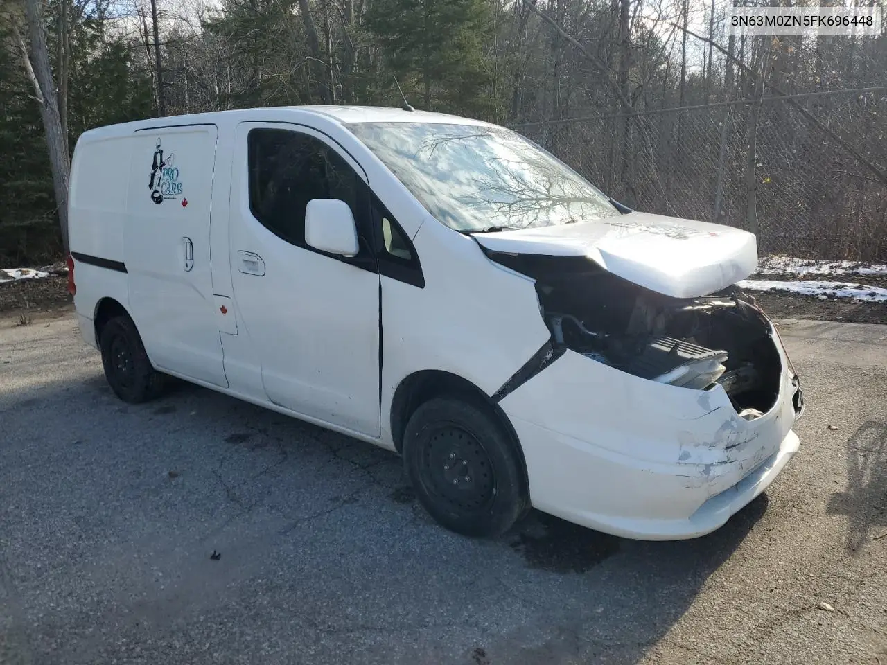 3N63M0ZN5FK696448 2015 Chevrolet City Express Lt
