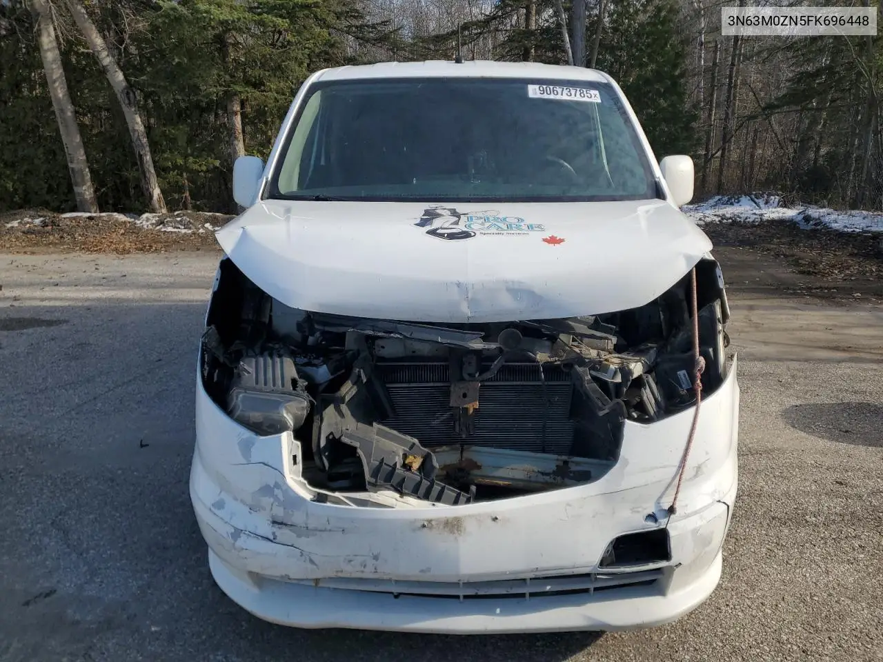 3N63M0ZN5FK696448 2015 Chevrolet City Express Lt