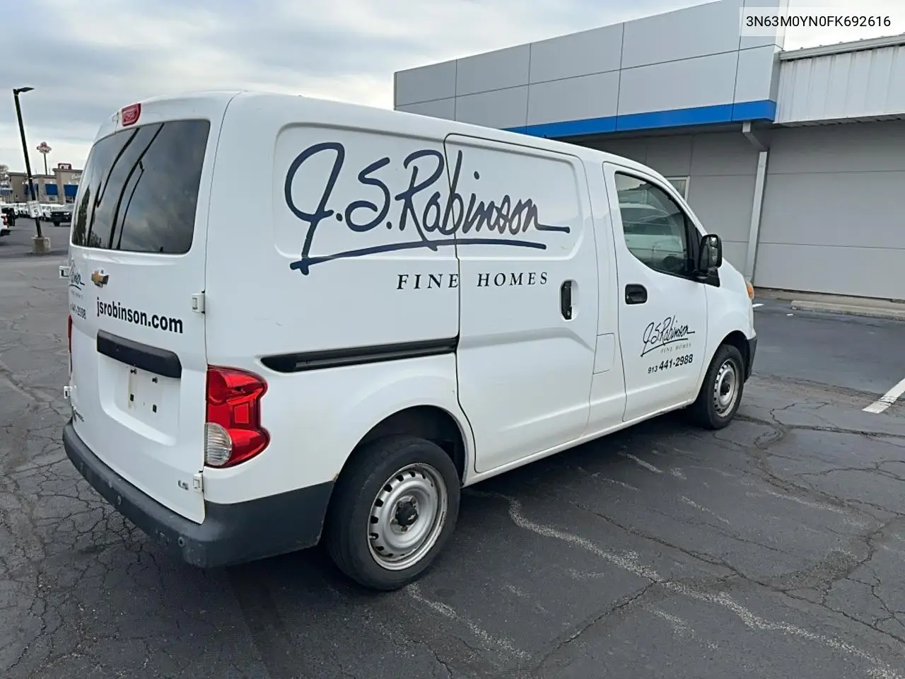 3N63M0YN0FK692616 2015 Chevrolet City Express Ls