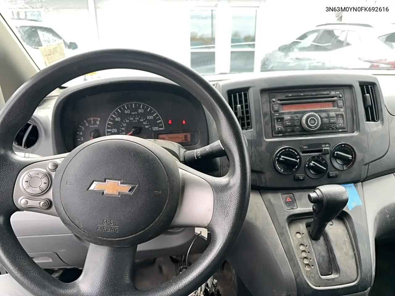 3N63M0YN0FK692616 2015 Chevrolet City Express Ls