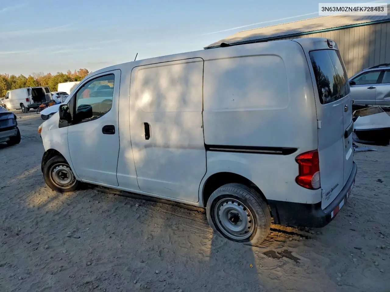 3N63M0ZN4FK728483 2015 Chevrolet City Express Lt