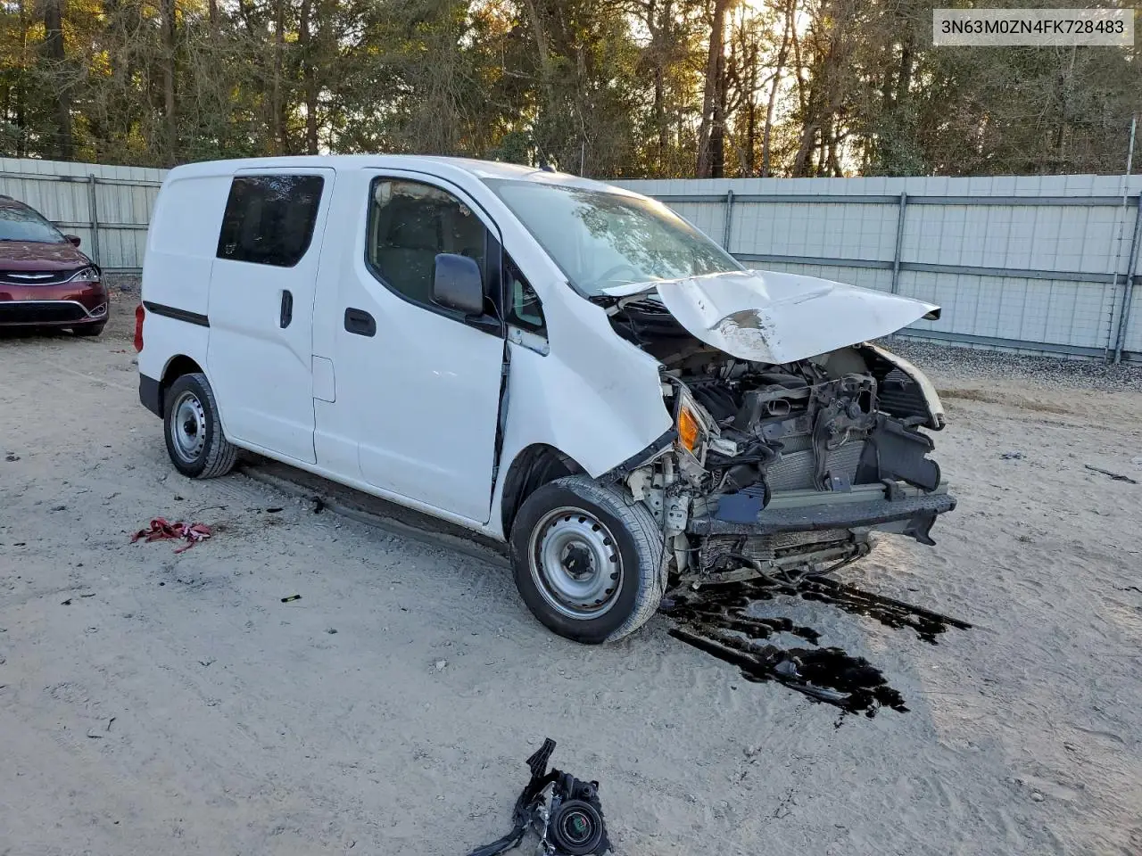 3N63M0ZN4FK728483 2015 Chevrolet City Express Lt