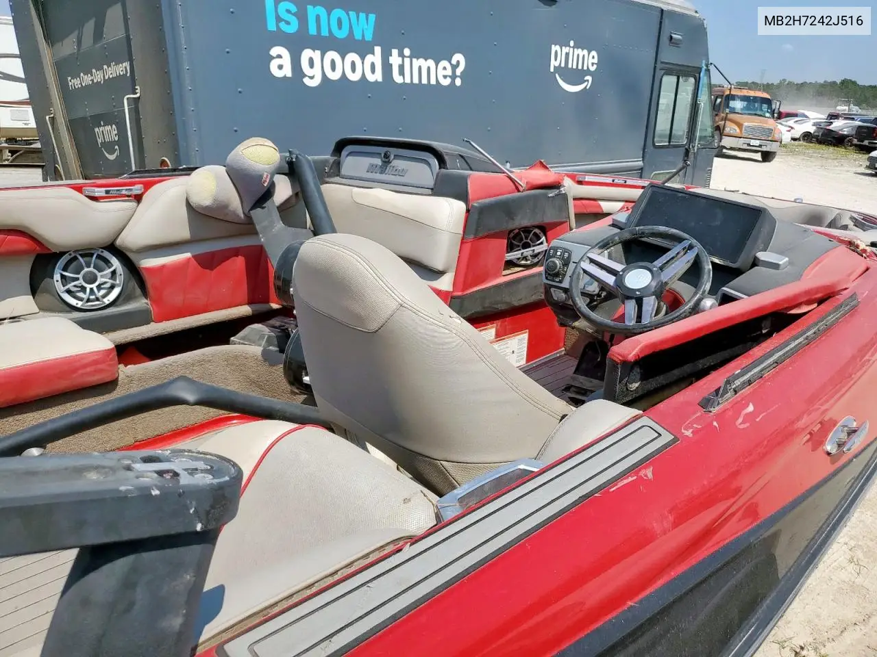 2016 Malibu Boat&Trlr VIN: MB2H7242J516 Lot: 80997055