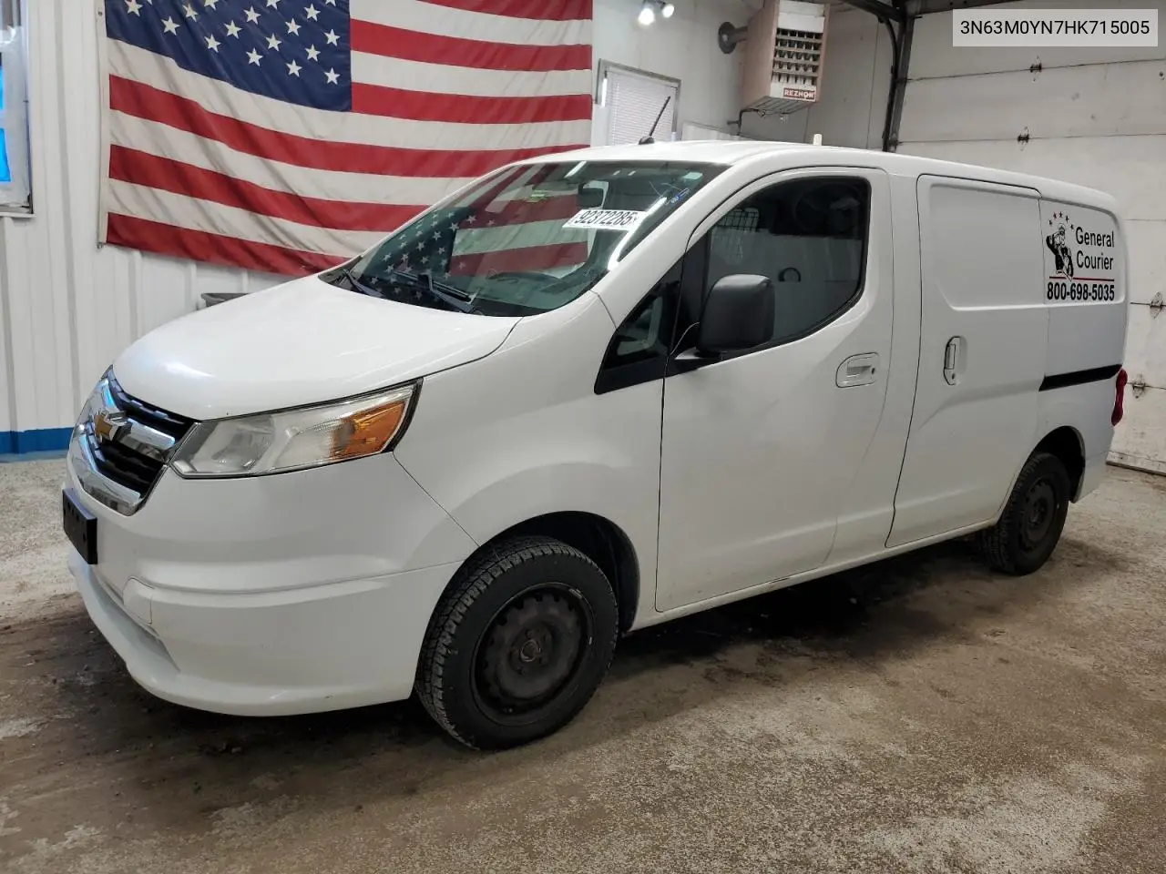 3N63M0YN7HK715005 2017 Chevrolet City Express Ls