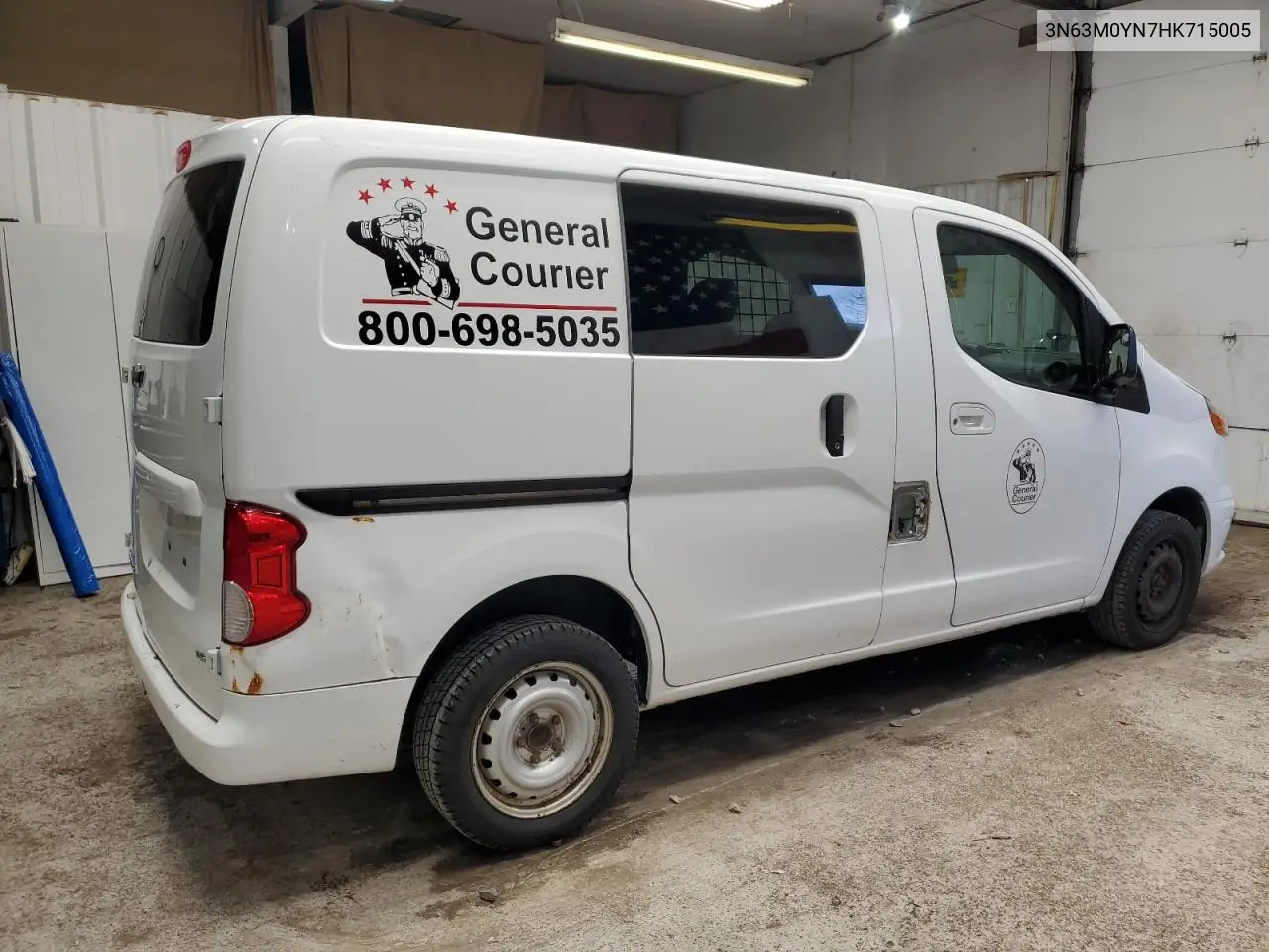 3N63M0YN7HK715005 2017 Chevrolet City Express Ls