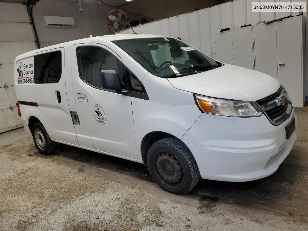 3N63M0YN7HK715005 2017 Chevrolet City Express Ls