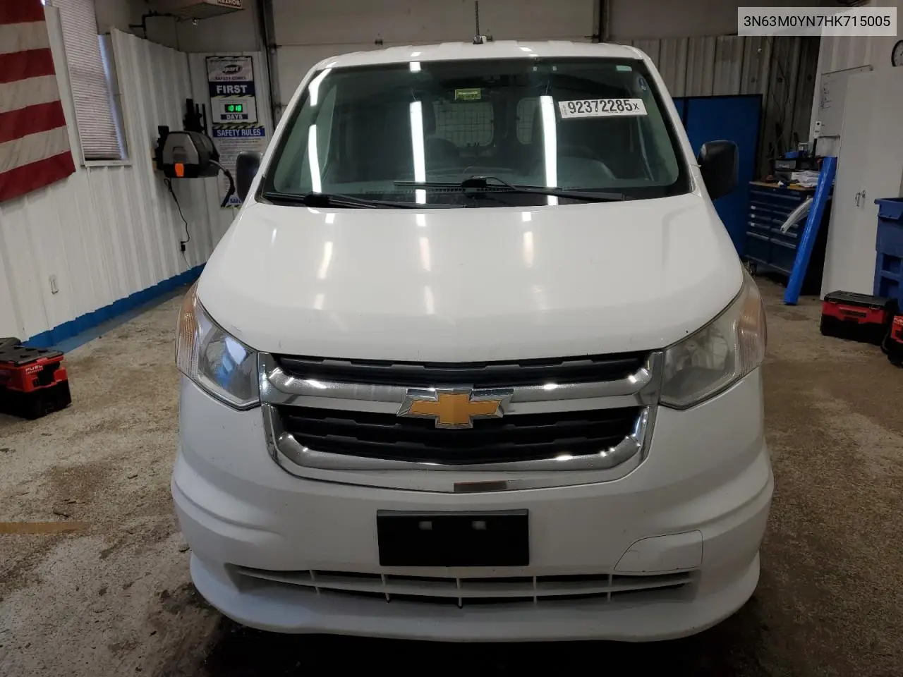 3N63M0YN7HK715005 2017 Chevrolet City Express Ls