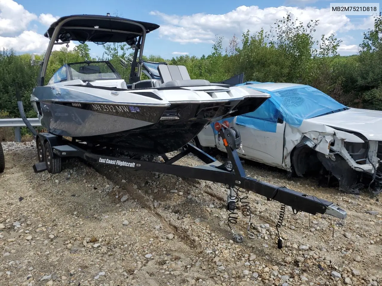 2018 Malibu Boat&Trlr - Boat VIN: MB2M7521D818 Lot: 66137075