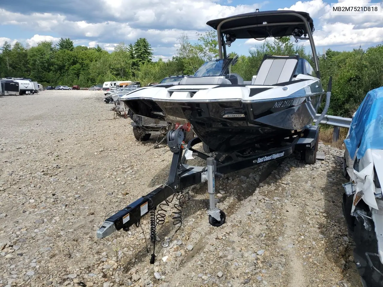 2018 Malibu Boat&Trlr - Boat VIN: MB2M7521D818 Lot: 66137075
