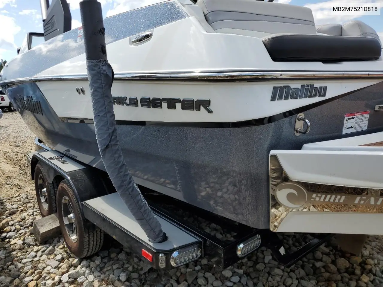 2018 Malibu Boat&Trlr - Boat VIN: MB2M7521D818 Lot: 66137075