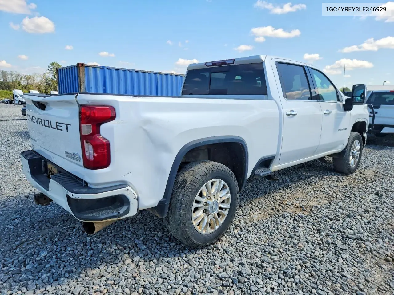 1GC4YREY3LF346929 2020 Chevrolet Silverado K2500 High Country