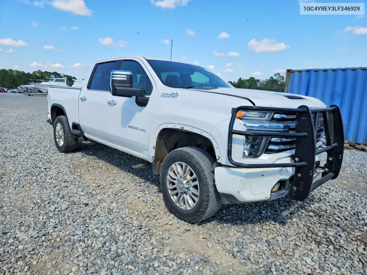 1GC4YREY3LF346929 2020 Chevrolet Silverado K2500 High Country