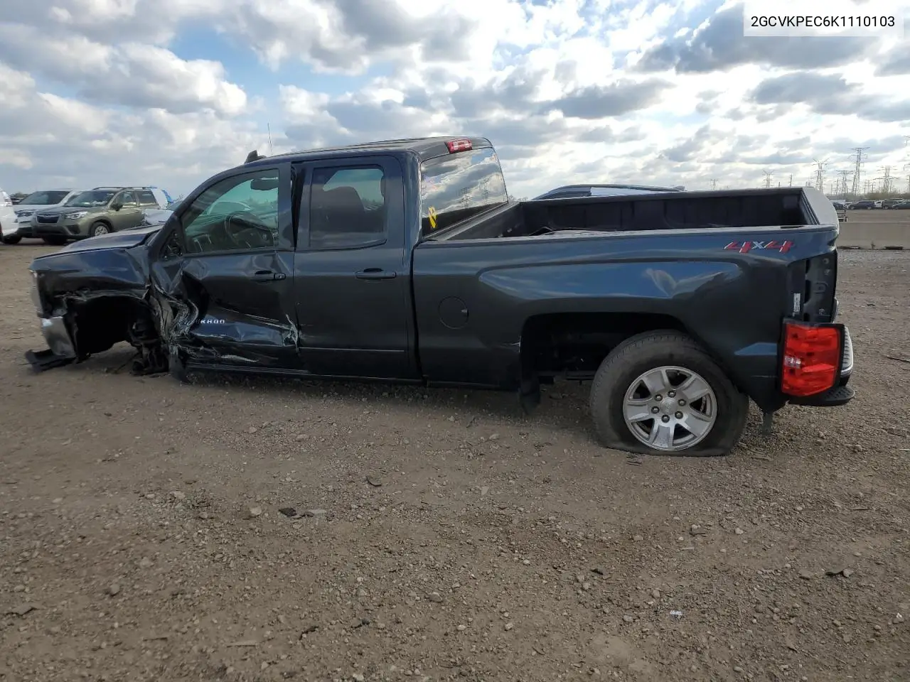 2GCVKPEC6K1110103 2019 Chevrolet Silverado Ld K1500 Lt