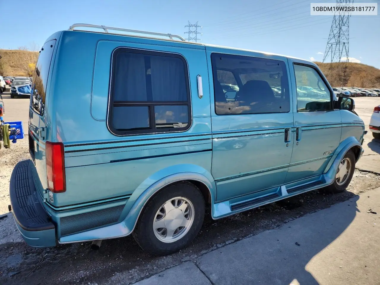1GBDM19W2SB181777 1995 Chevrolet Astro