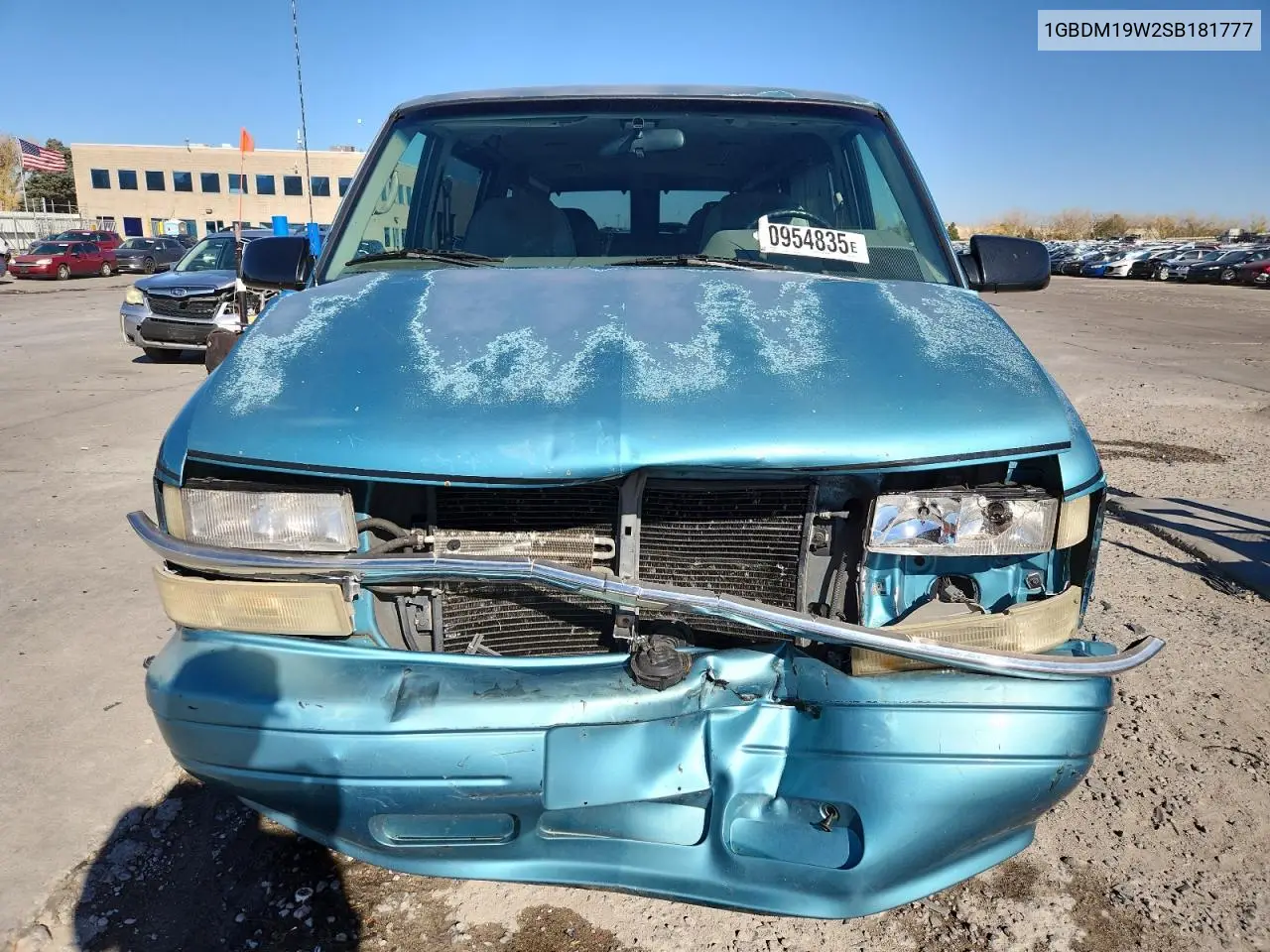 1GBDM19W2SB181777 1995 Chevrolet Astro