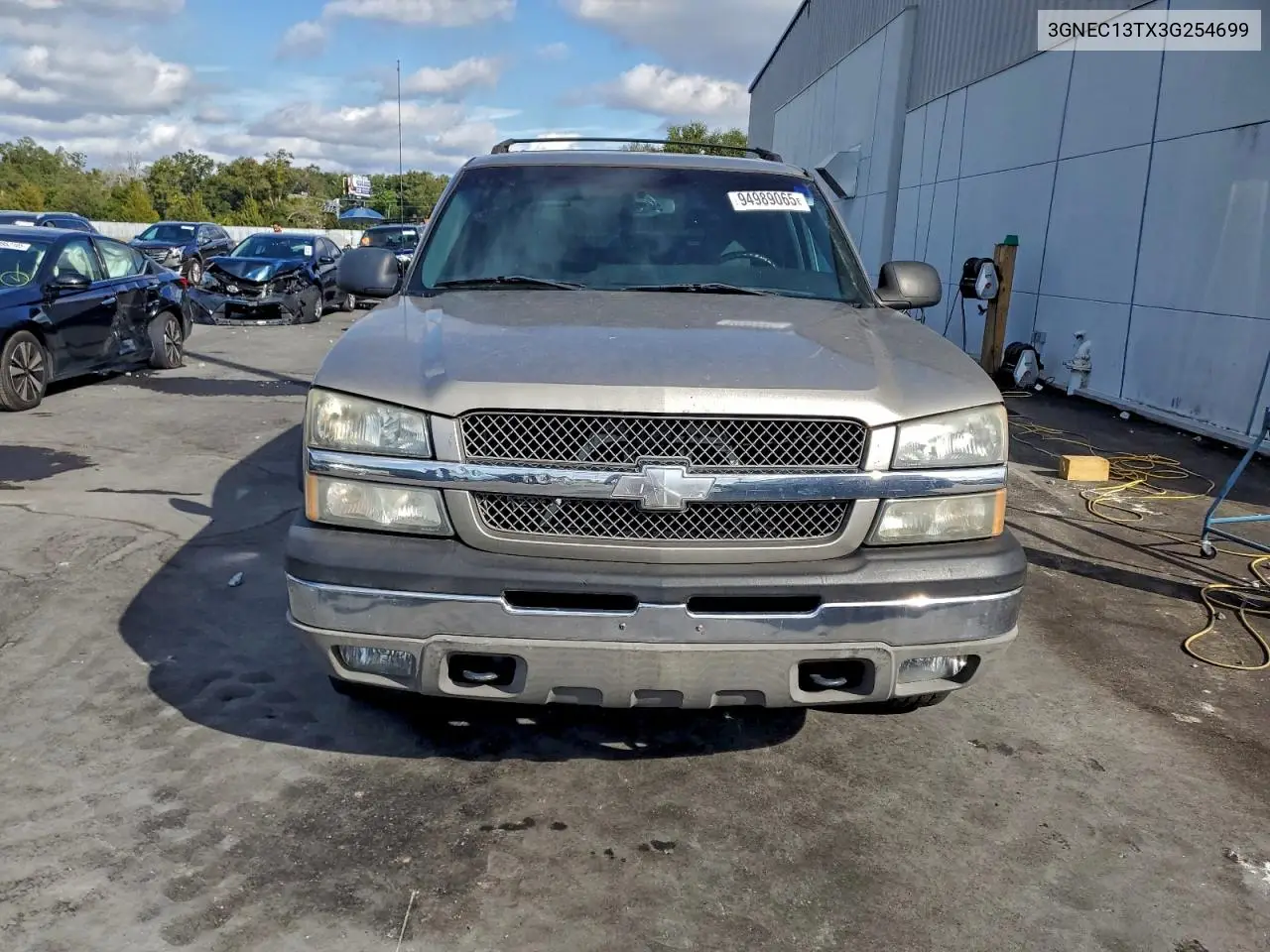 3GNEC13TX3G254699 2003 Chevrolet Avalanche C1500
