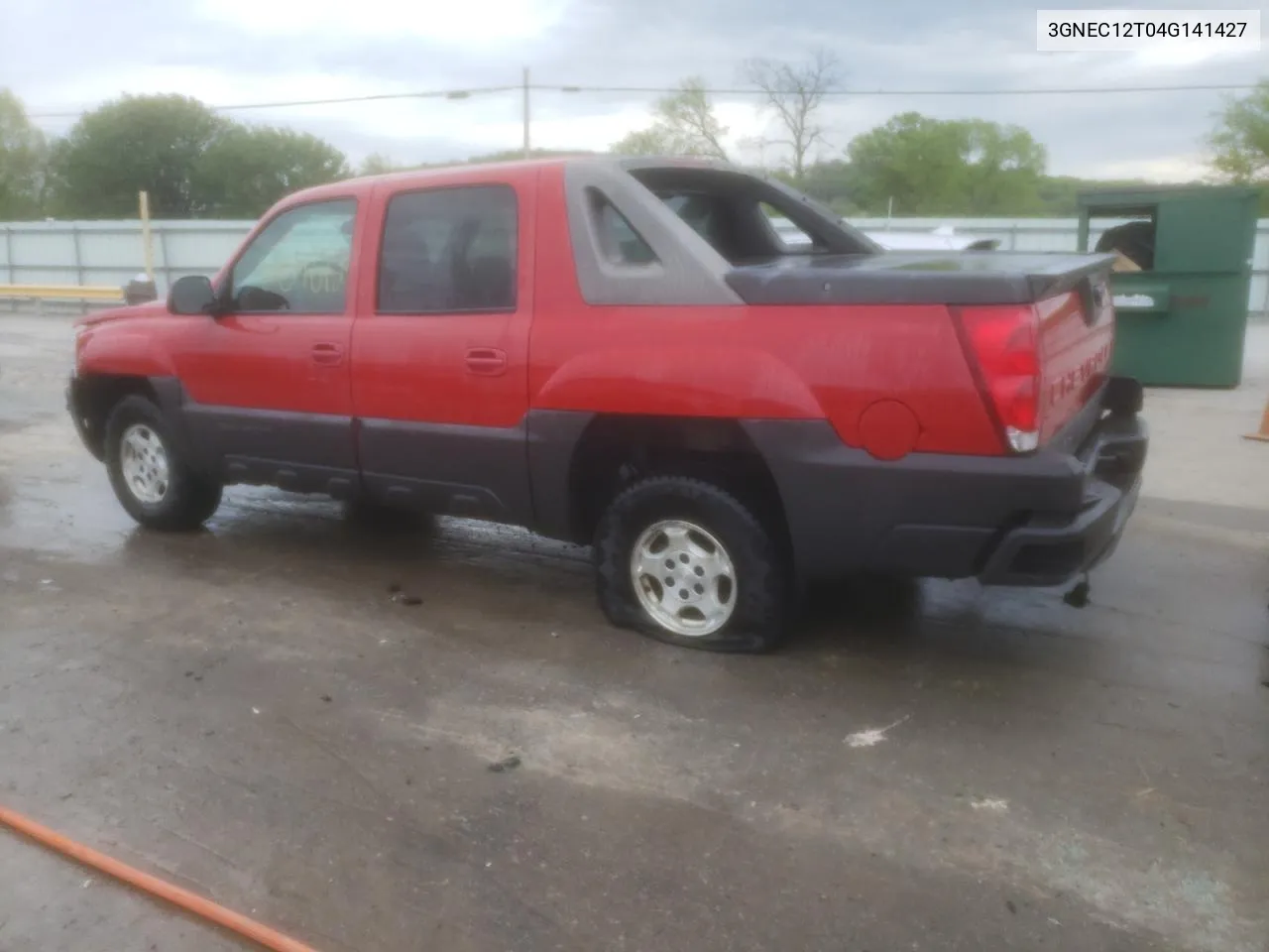 2004 Chevrolet Avalanche C1500 VIN: 3GNEC12T04G141427 Lot: 51040854