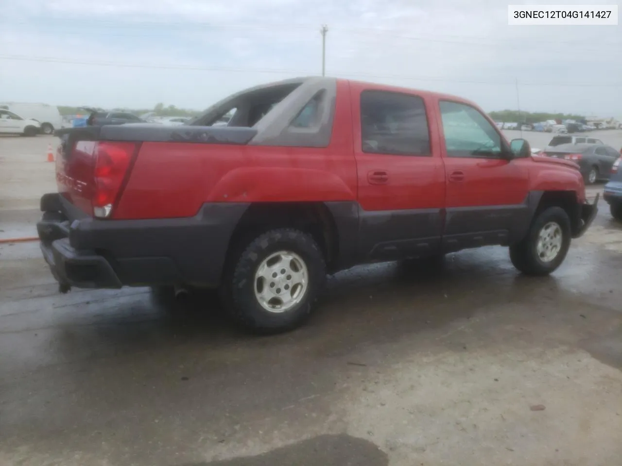 2004 Chevrolet Avalanche C1500 VIN: 3GNEC12T04G141427 Lot: 51040854