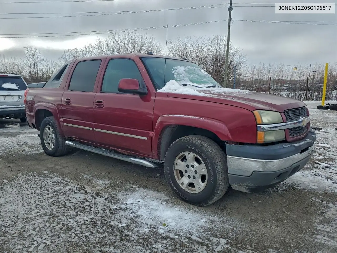 3GNEK12Z05G196517 2005 Chevrolet Avalanche K1500