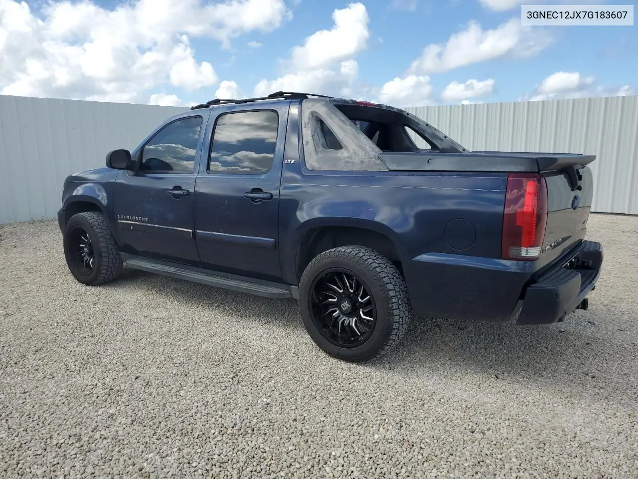 3GNEC12JX7G183607 2007 Chevrolet Avalanche C1500