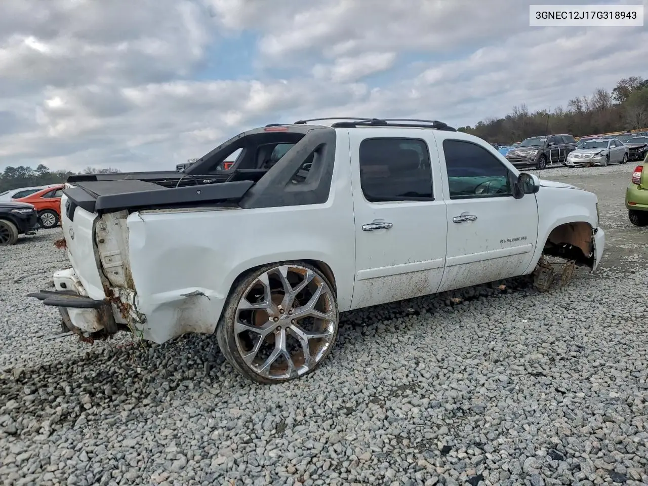 3GNEC12J17G318943 2007 Chevrolet Avalanche C1500