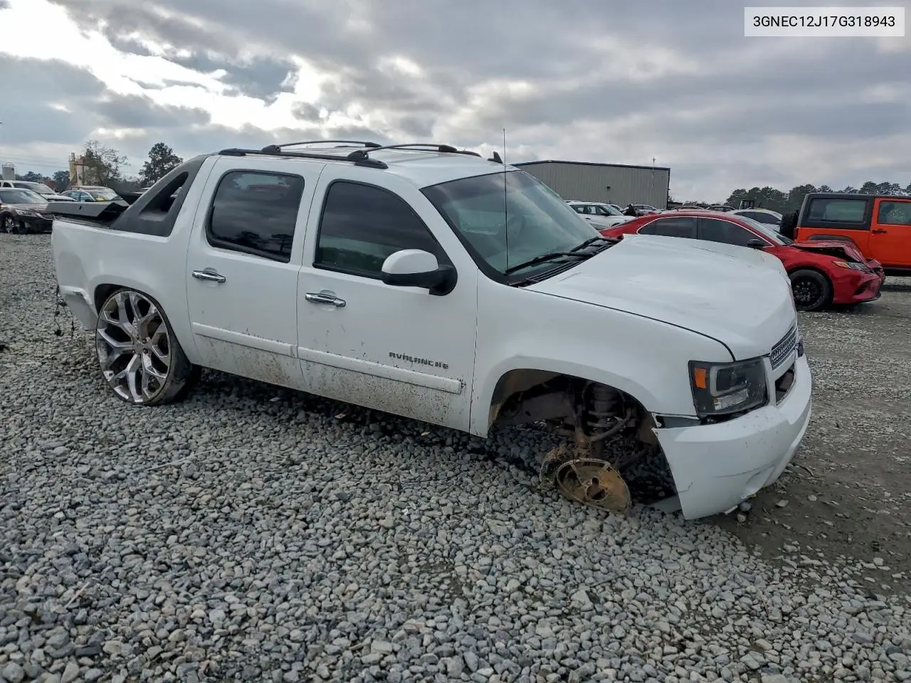 3GNEC12J17G318943 2007 Chevrolet Avalanche C1500