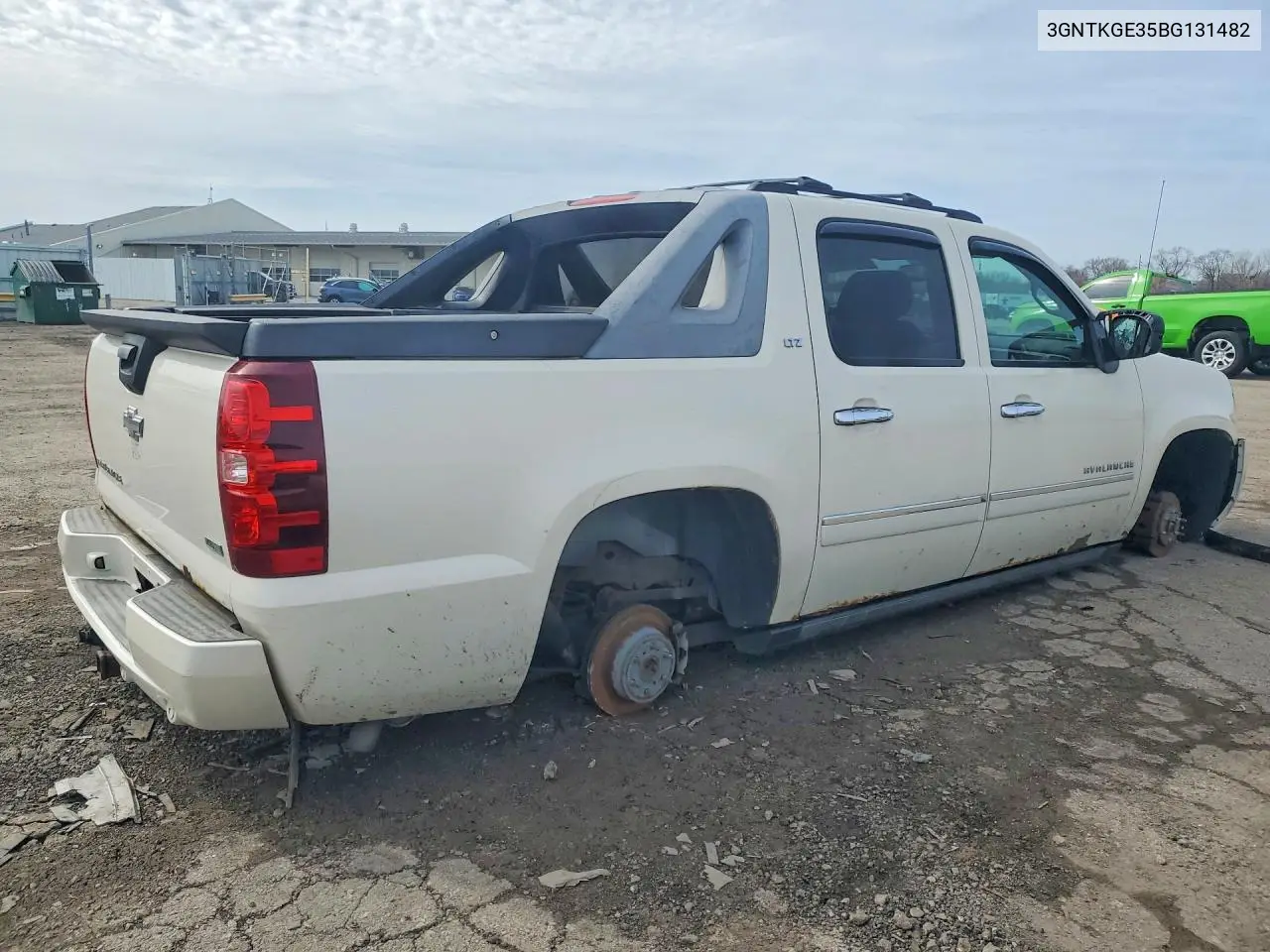 2011 Chevrolet Avalanche Ltz VIN: 3GNTKGE35BG131482 Lot: 51776926