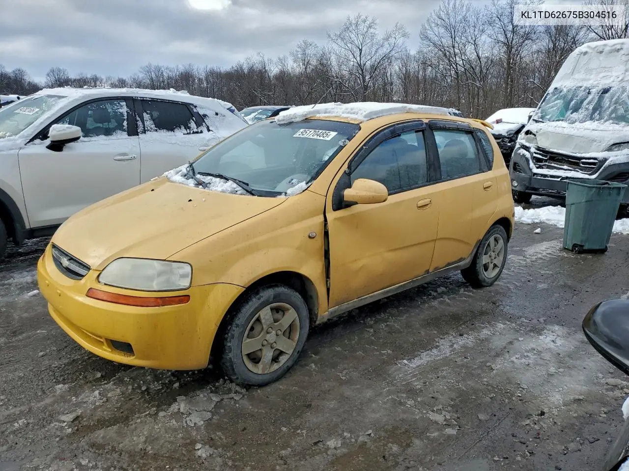 KL1TD62675B304516 2005 Chevrolet Aveo Base