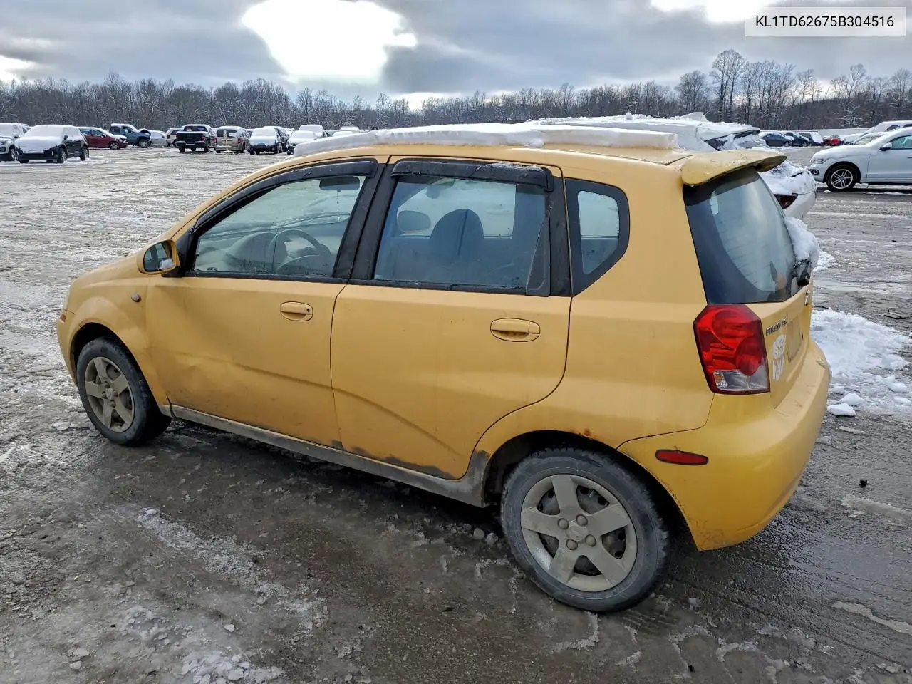 KL1TD62675B304516 2005 Chevrolet Aveo Base