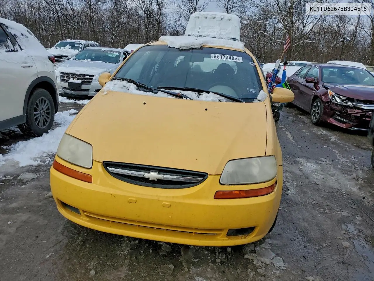 KL1TD62675B304516 2005 Chevrolet Aveo Base