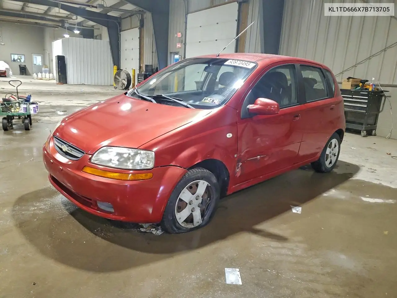 KL1TD666X7B713705 2007 Chevrolet Aveo Base