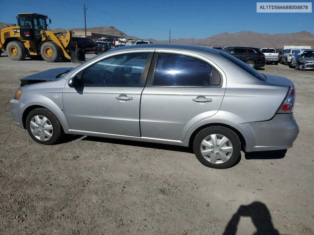 2008 Chevrolet Aveo Base VIN: KL1TD56668B008878 Lot: 67410344