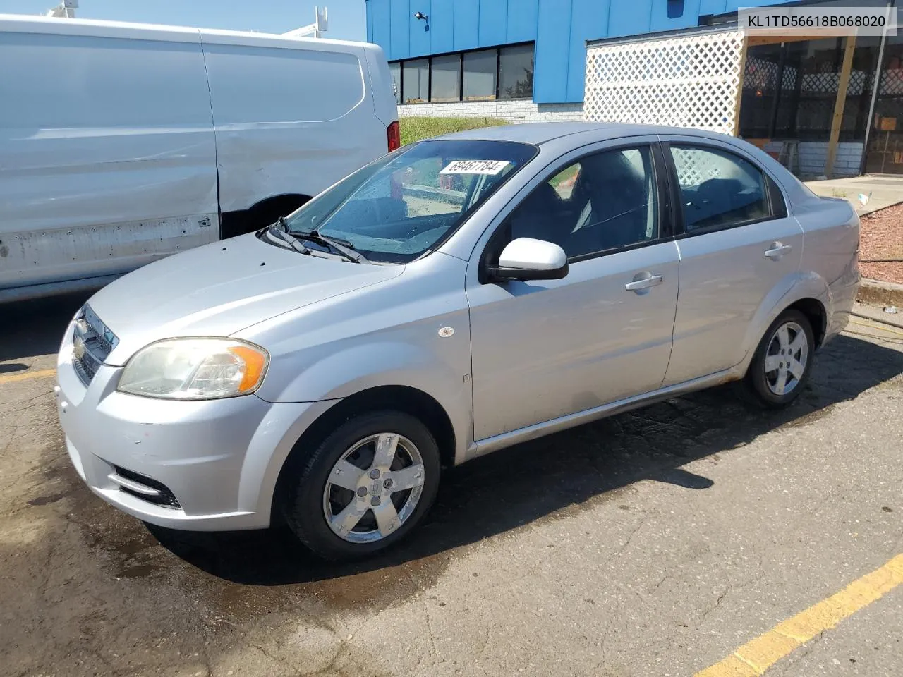 2008 Chevrolet Aveo Base VIN: KL1TD56618B068020 Lot: 69467784