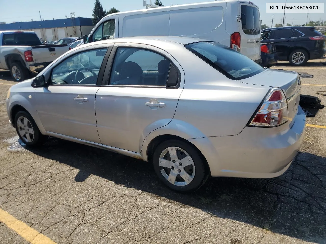 2008 Chevrolet Aveo Base VIN: KL1TD56618B068020 Lot: 69467784