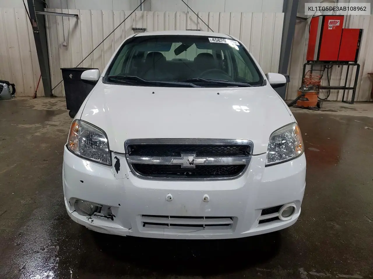 2010 Chevrolet Aveo Lt VIN: KL1TG5DE3AB108962 Lot: 45839056