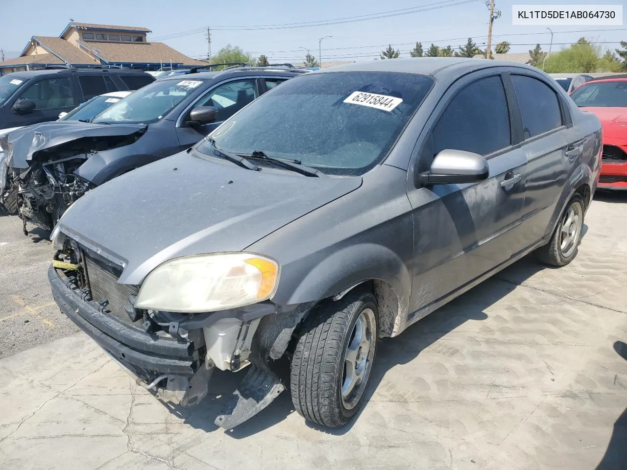 2010 Chevrolet Aveo Ls VIN: KL1TD5DE1AB064730 Lot: 62915844