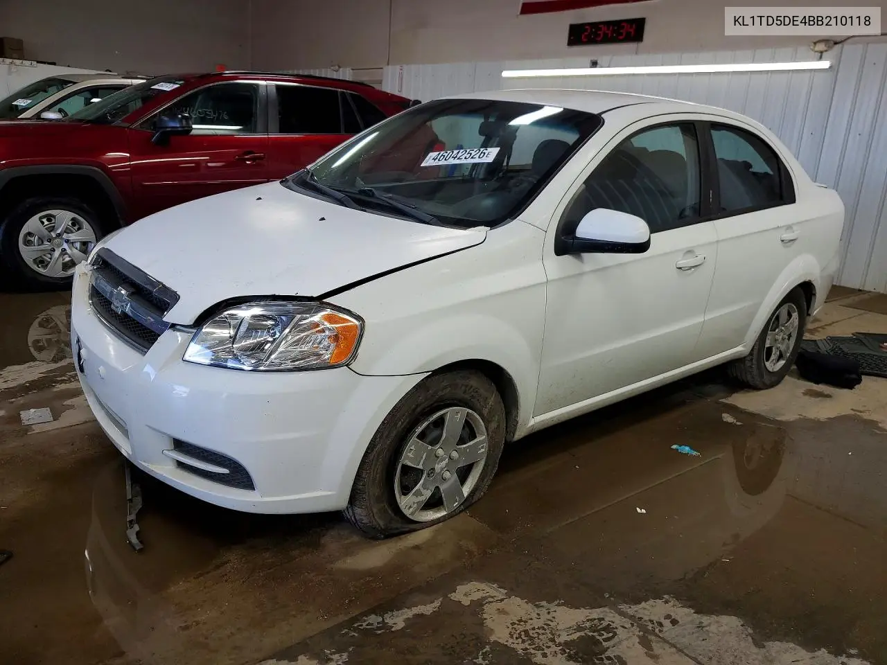 2011 Chevrolet Aveo Ls VIN: KL1TD5DE4BB210118 Lot: 46042526