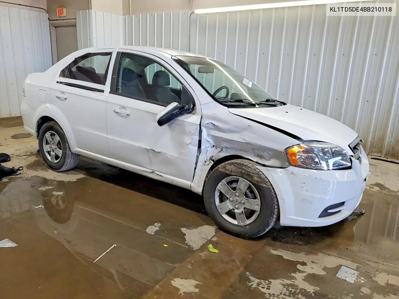 2011 Chevrolet Aveo Ls VIN: KL1TD5DE4BB210118 Lot: 46042526