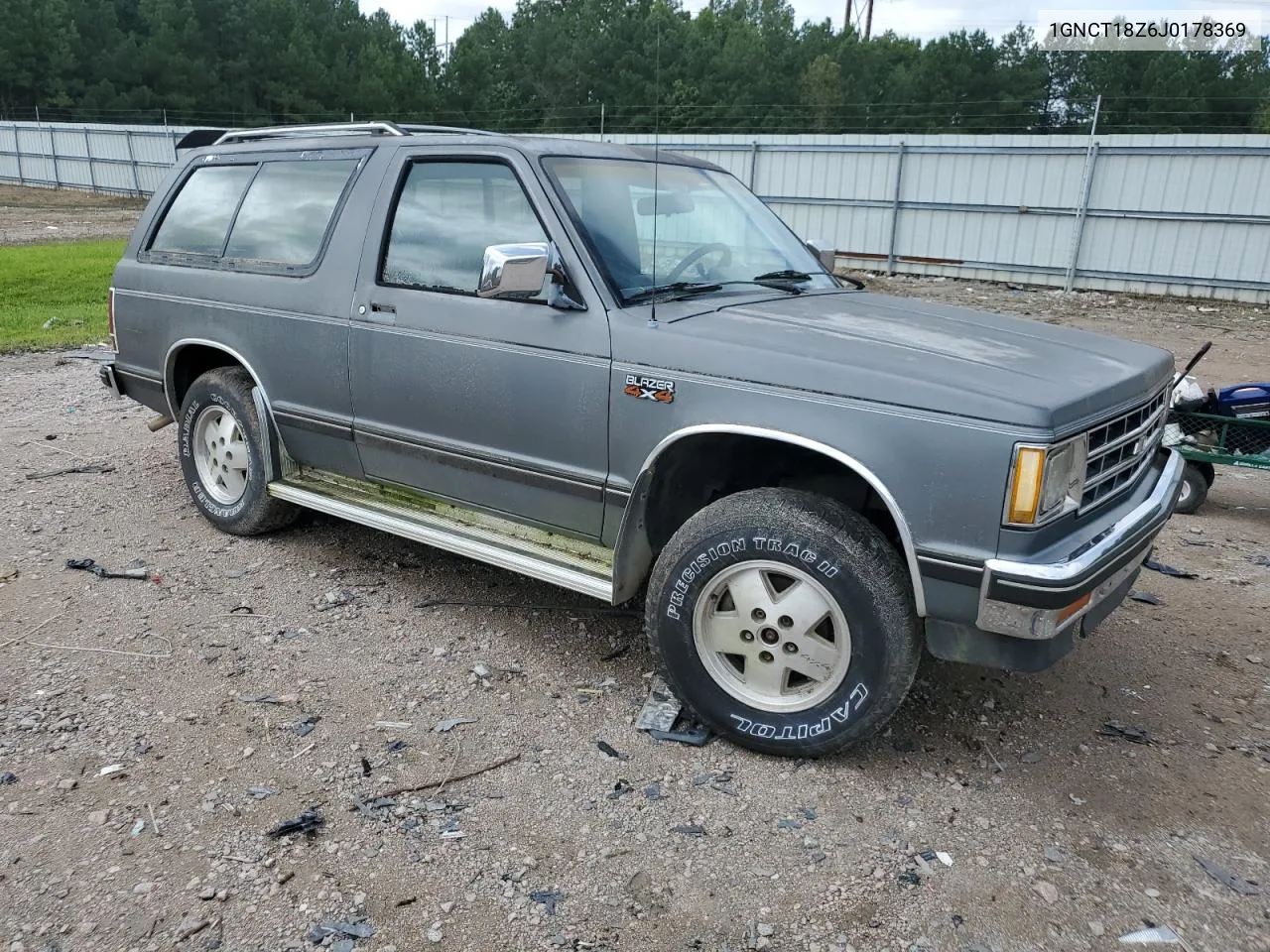 1988 Chevrolet Blazer S10 VIN: 1GNCT18Z6J0178369 Lot: 68704734